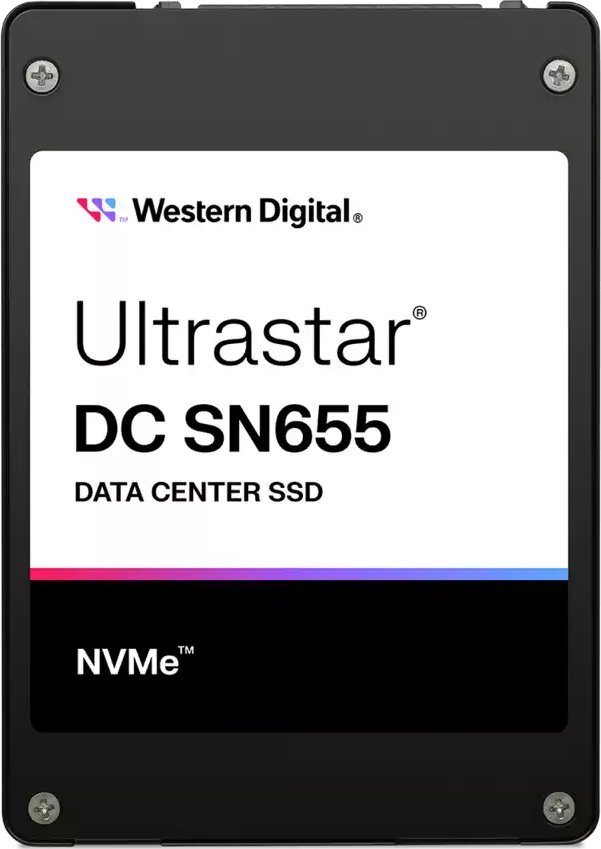 Disk WD Ultrastar DC SN655, 15.4TB, U.3, PCI-E x4 Gen 4 NVMe, 6800MB/s, i zi