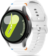 Rrip sportiv Tech-Protect Silicone, për Samsung Galaxy Watch 4 5 5 Pro 6 7 FE, silikon, i zi