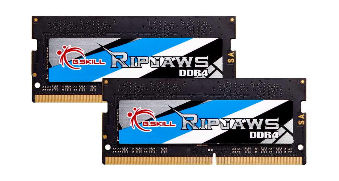 Memorie G.Skill Ripjaws, 64GB (2-KIT), DDR4, 3200MHz, e zezë