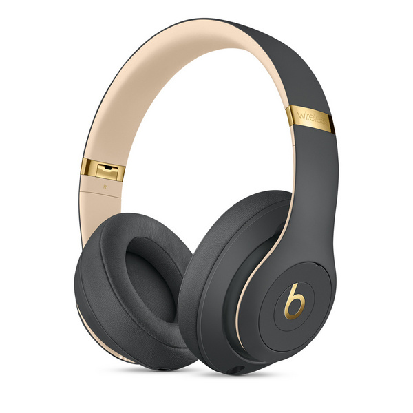 Apple Beats Studio3 Wireless Over-Ear Headphones, Skyline Collection, Shadow Grey