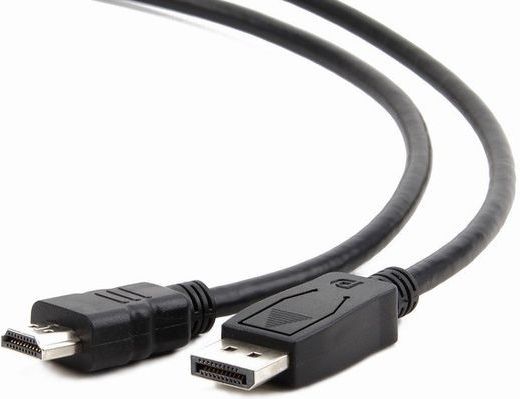 Kabllo Gembird, DisplayPort M - HDMI, 3m, e zezë