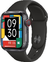 Ora inteligjente Tracer TW7, ekran me prekje, Bluetooth, e zezë