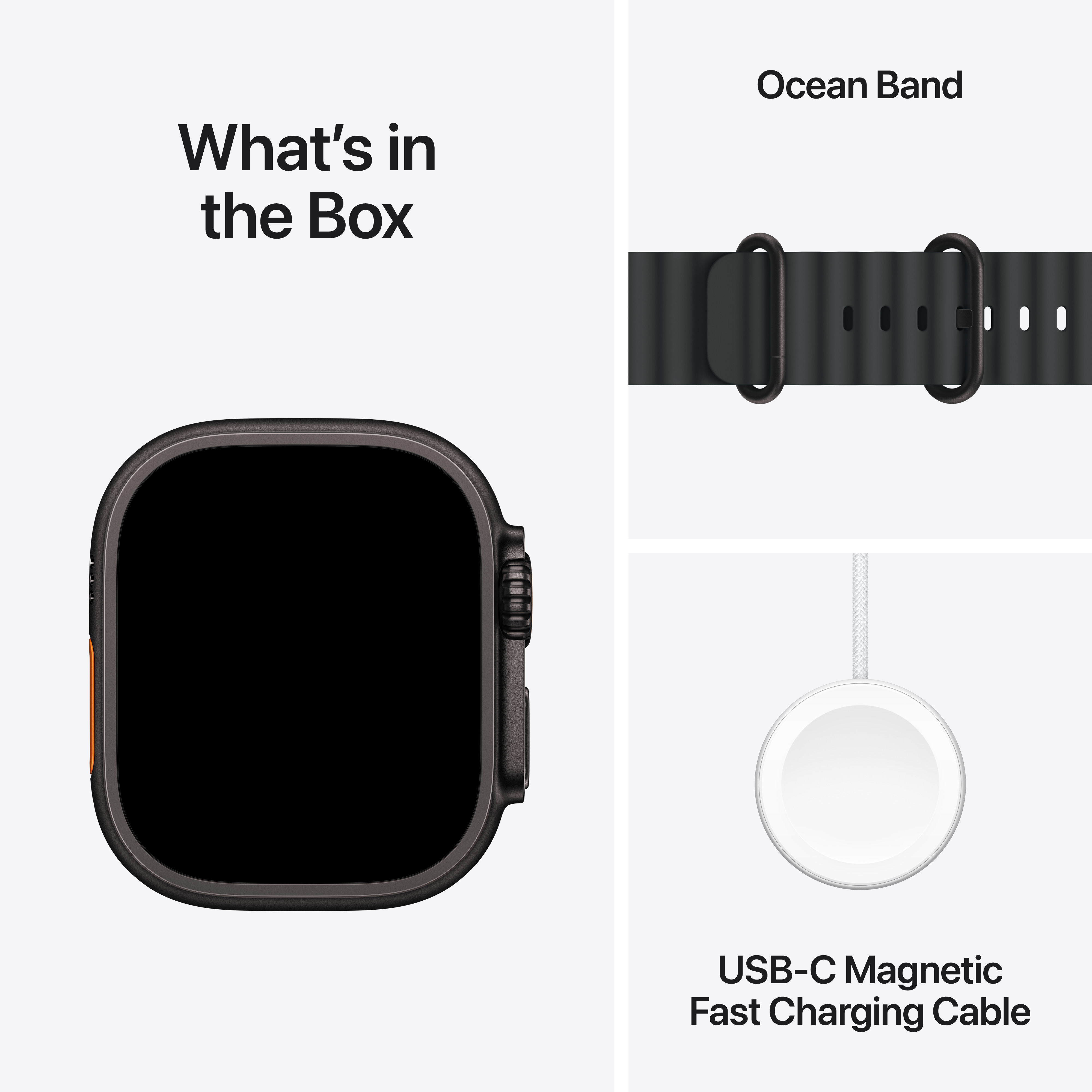 [Ekspozuar] Apple Watch Ultra 3 Cellular 49mm Black Titanium Case with Black Ocean Band