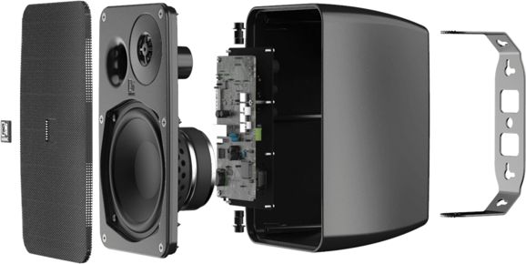 Kутија звучник Audac ARES5A, 80W, 2 насочувања, црна