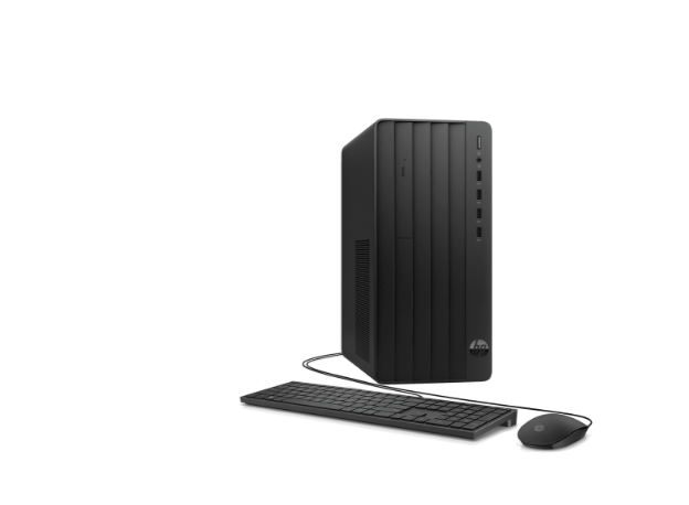 Kasë HP PC 290 G9 Pro Tower, Intel i5-13500, RAM 8GB DDR4, 3200MHz, 512GB PCIe NVMe M.2 SSD, Integrated UHD Graphics, tastierë & maus, i zi