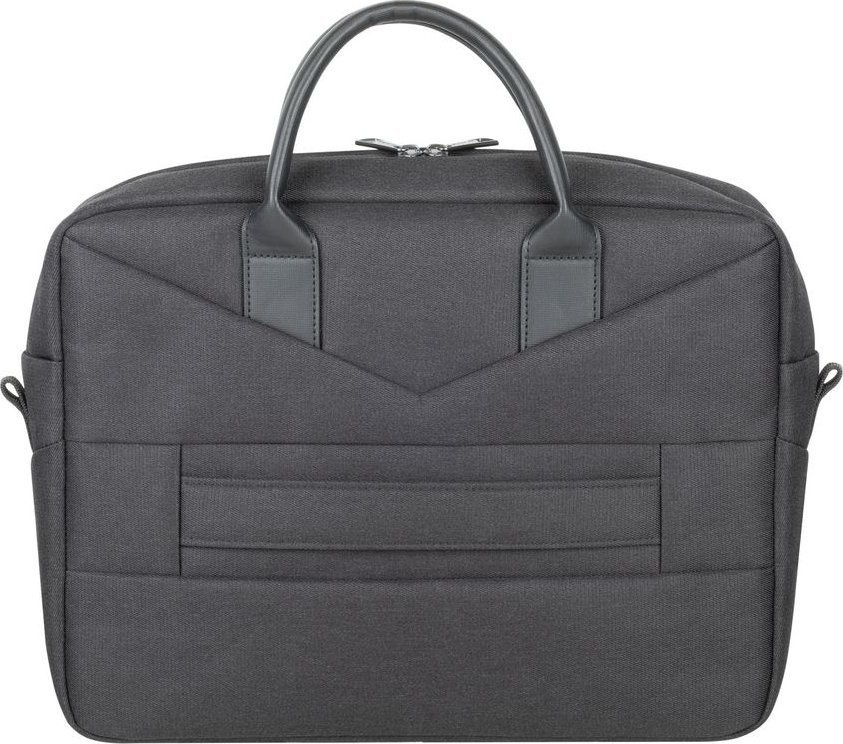 Çantë laptopi Rivacase ECO Case 8124, 15", poliestër RPET, e zezë