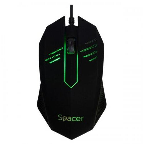 Mouse optik Spacer SPMO M20, USB, RGB LED, i zi