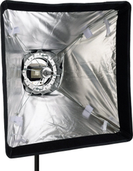 Softbox Aurora Firefly II Beauty Box, 50 x 50 cm, argjendtë