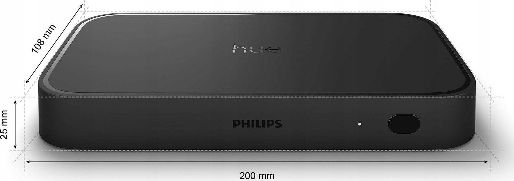 Pajisje HDMI Philips Hue Sync Box, 8K, 4 hyrje HDMI, e zezë