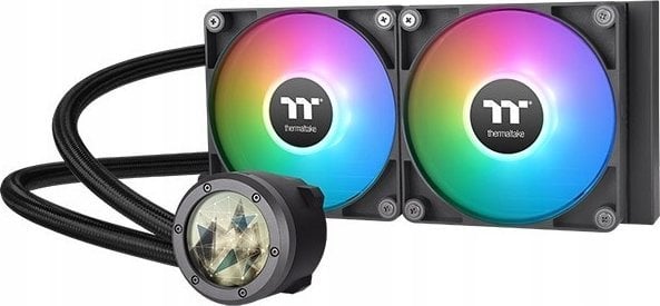 Ftohës uji Thermaltake TH240 V2 Ultra ARGB, 240mm, All In One, i zi