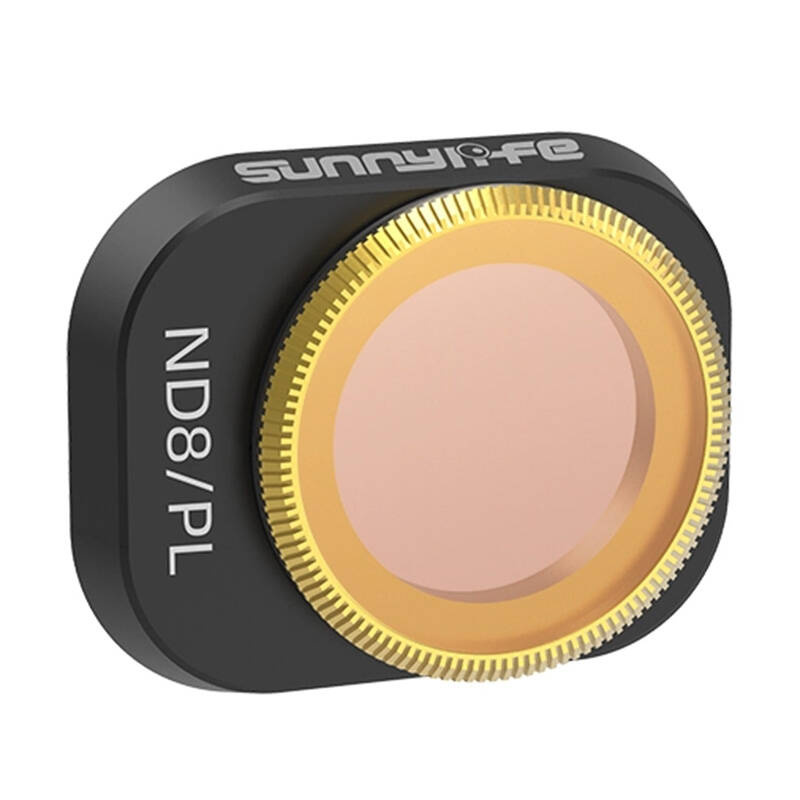 Set filtre ND PL Sunnylife DJI Mini 4 Pro, 4 copë, xham optik, e zezë