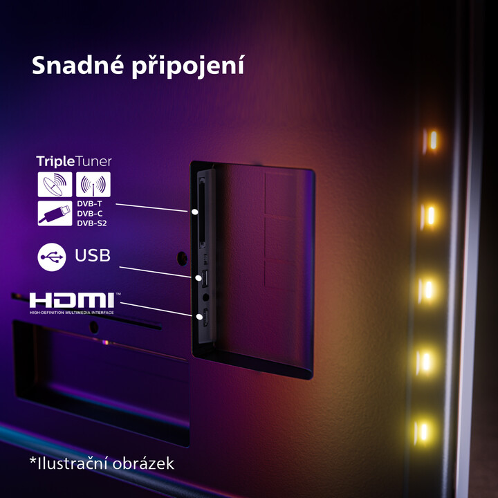 Televizor Philips 43PUS8518, 43" (108cm), 4K UHD, i zi