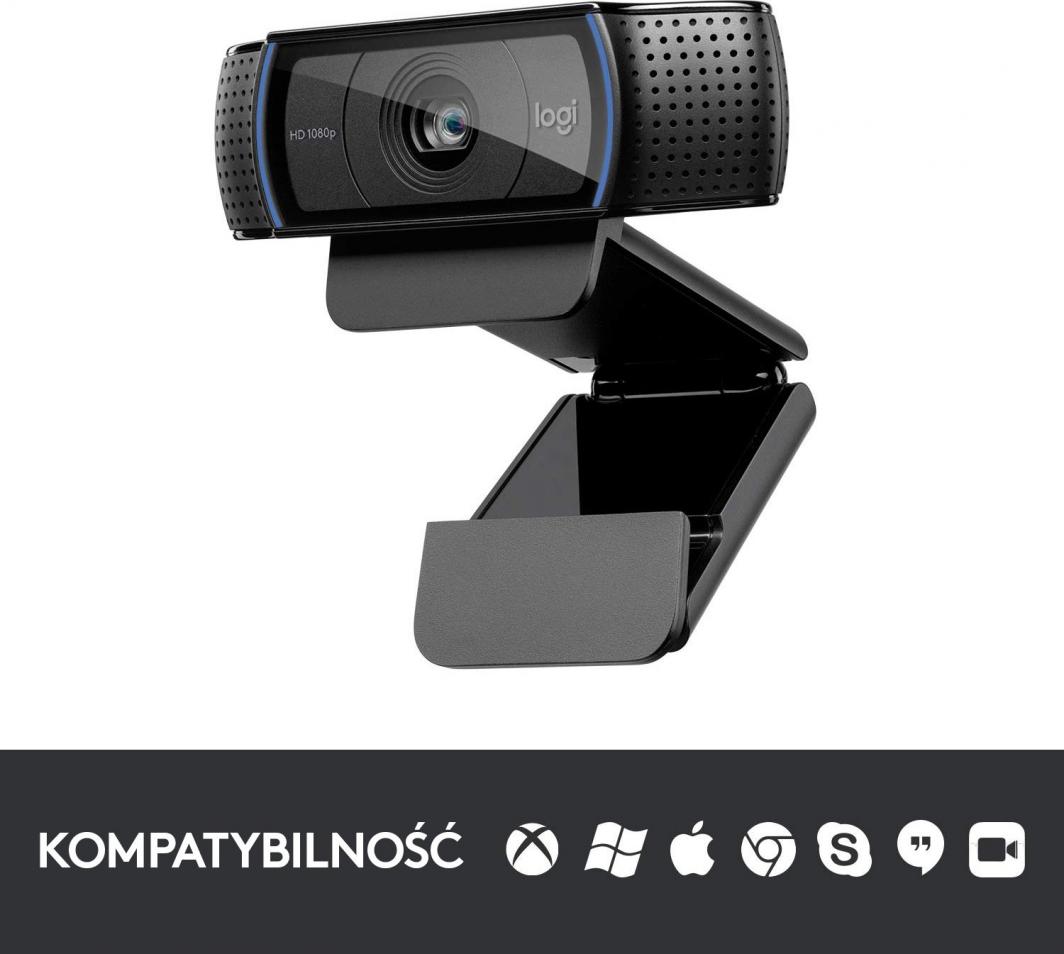 Uebkamerë Logitech C920 HD Pro, e zezë