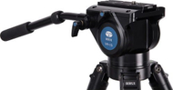 Kokë video Sirui VH-15, mekanizëm fluid, kapacitet 10 kg, e zezë