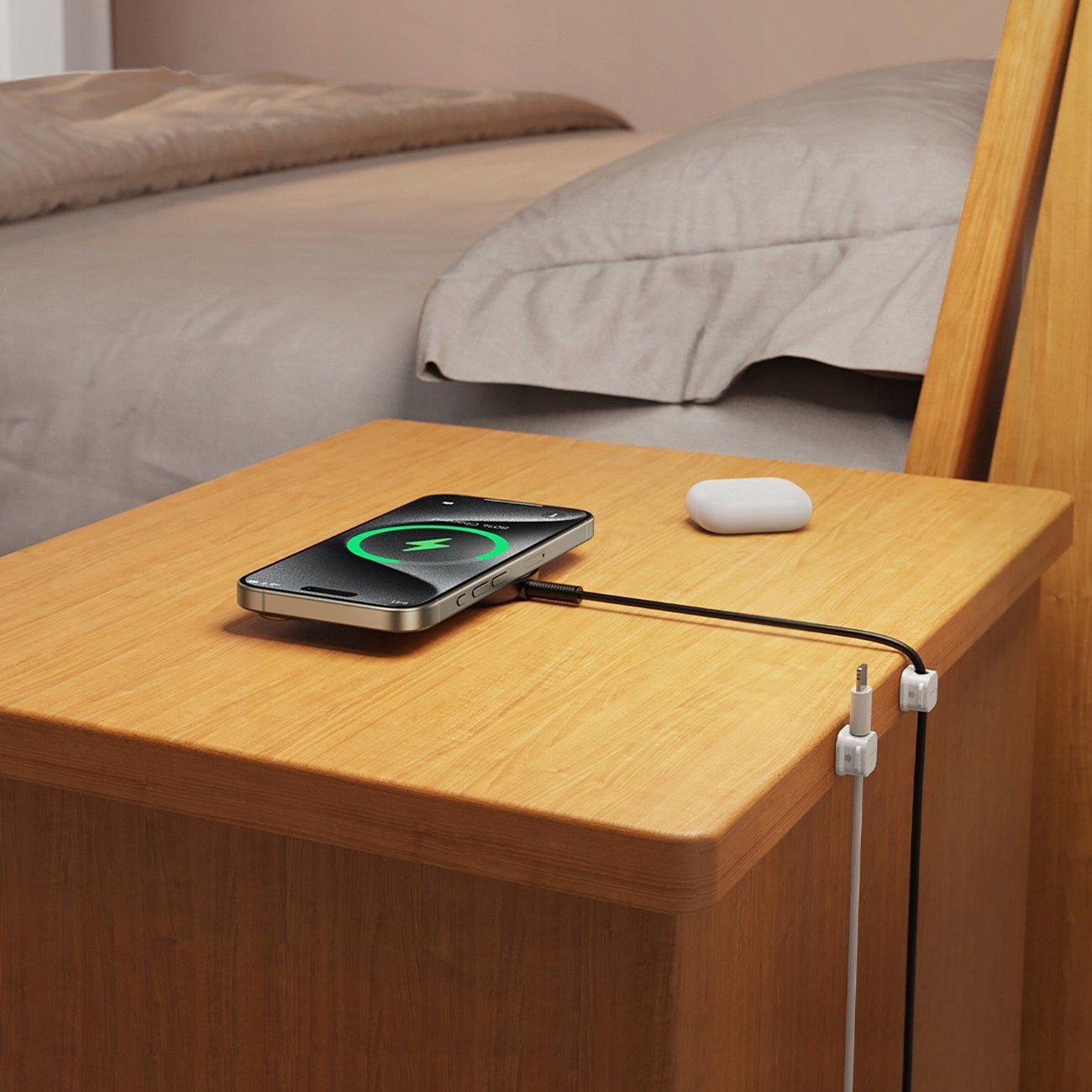 Organizues kabllosh Joyroom JR-ZS368, magnetik, set 6 copë, i bardhë