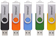 USB Intenso OFFICE LINE, 64GB, 2.0, shumëngjyrëshe