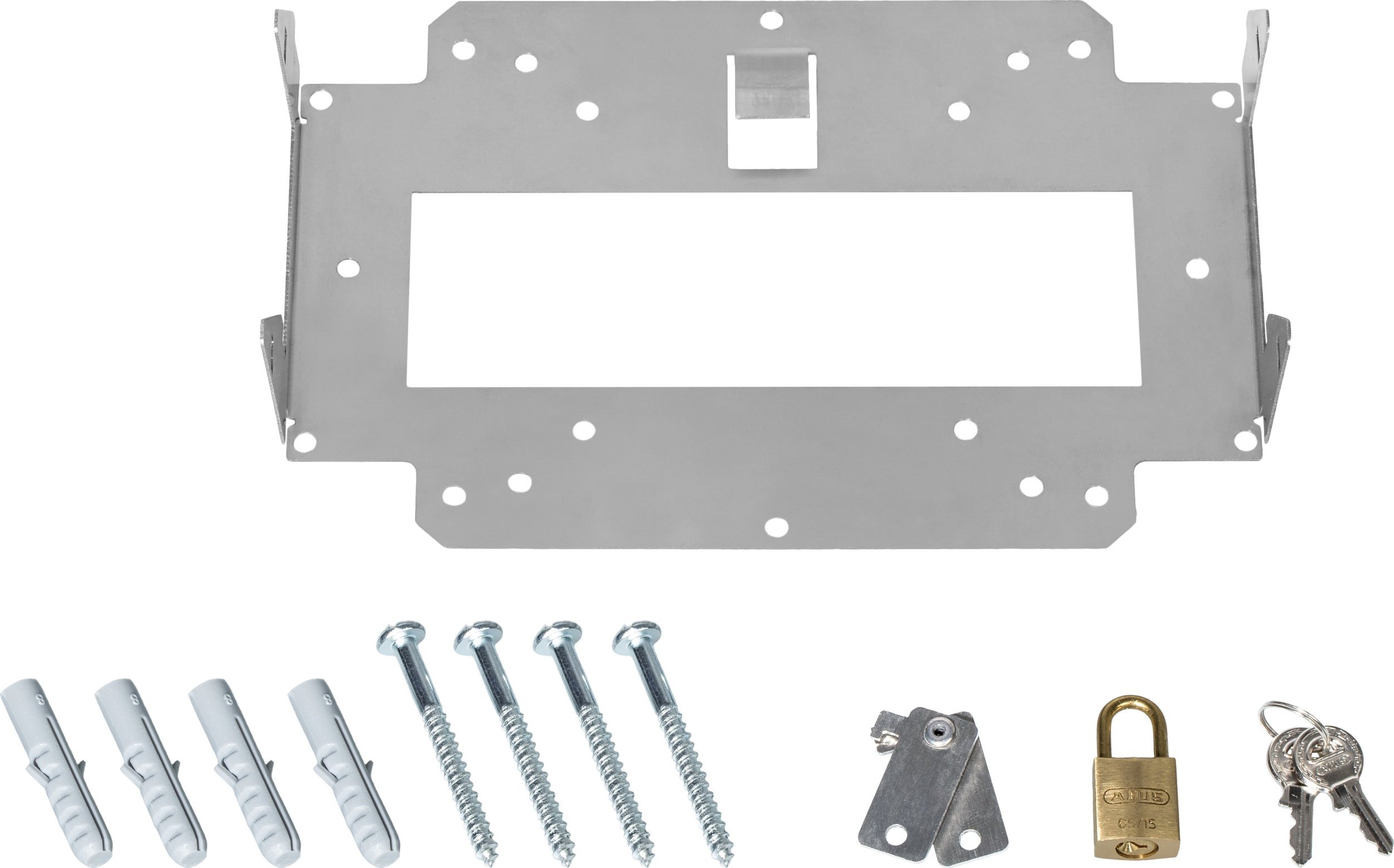 Mbajtëse murale me bravë LANCOM Wall Mount LN, set 10 copë, e bardhë