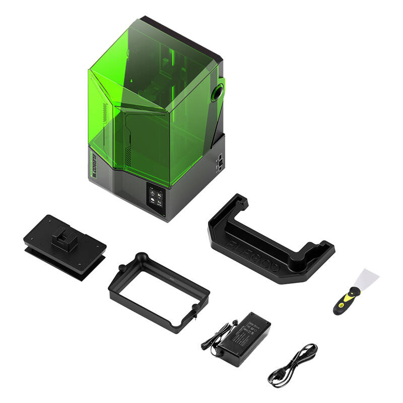 Printer 3D Elegoo Saturn 4, SLA LCD, 12K 24µm, jeshil