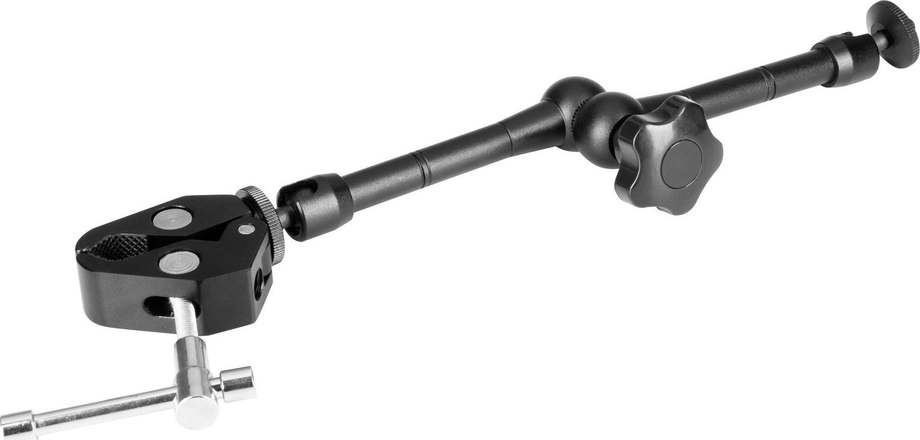 Krah montimi fotografik Camrock Magic Arm 11 CS-CL, 24cm, kapëse Crab Clamp, i zi