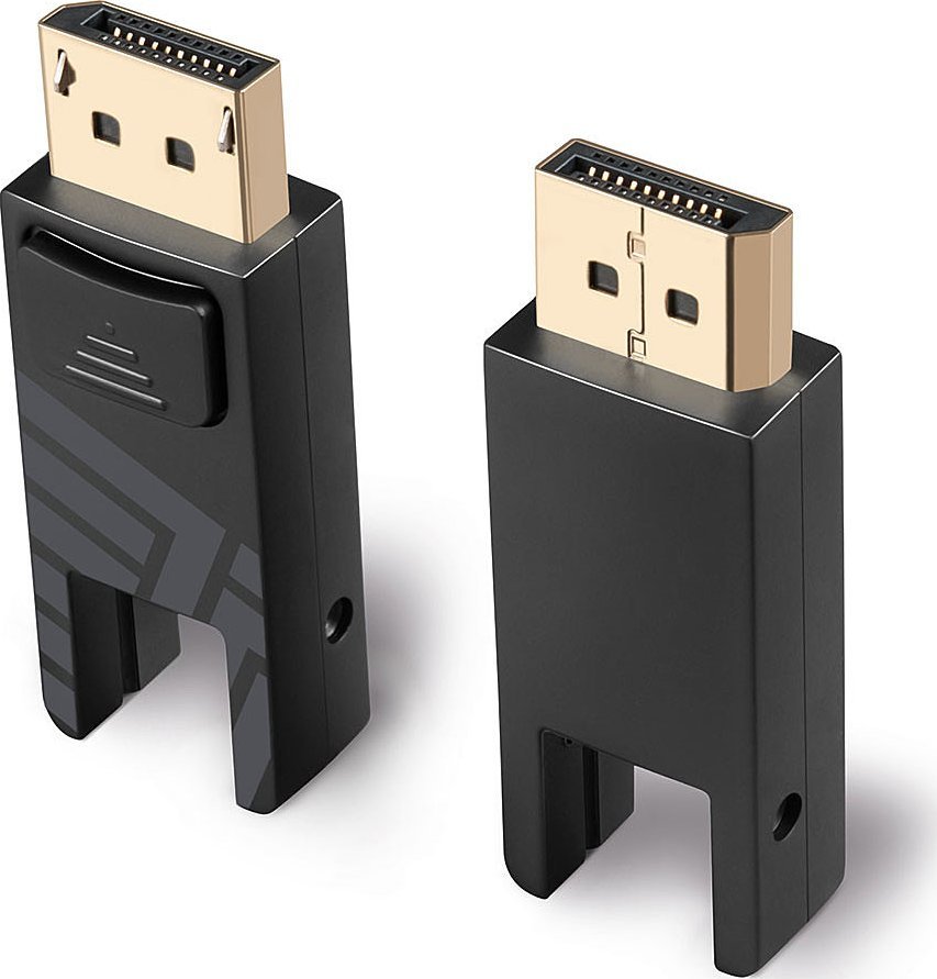 Kabllo DisplayPort Lindy Fibre Optic Hybrid DP 1.4, 30m, i zi
