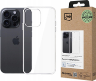 Mbajtëse telefoni 3MK ClearCase Eco për iPhone 15 Pro Max, TPU GRS, transparente