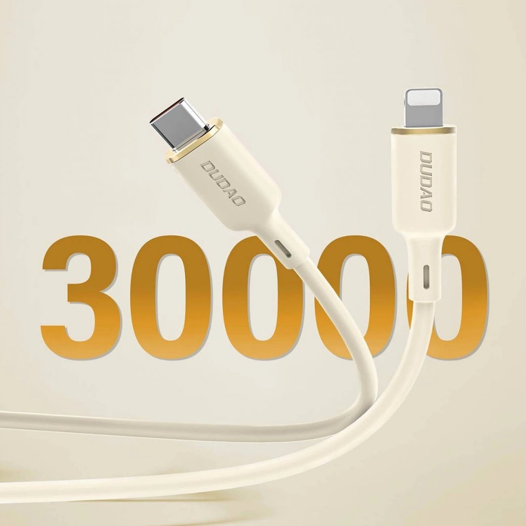 Kabllo Dudao L7SE, 66W, 1.2m, bezhë