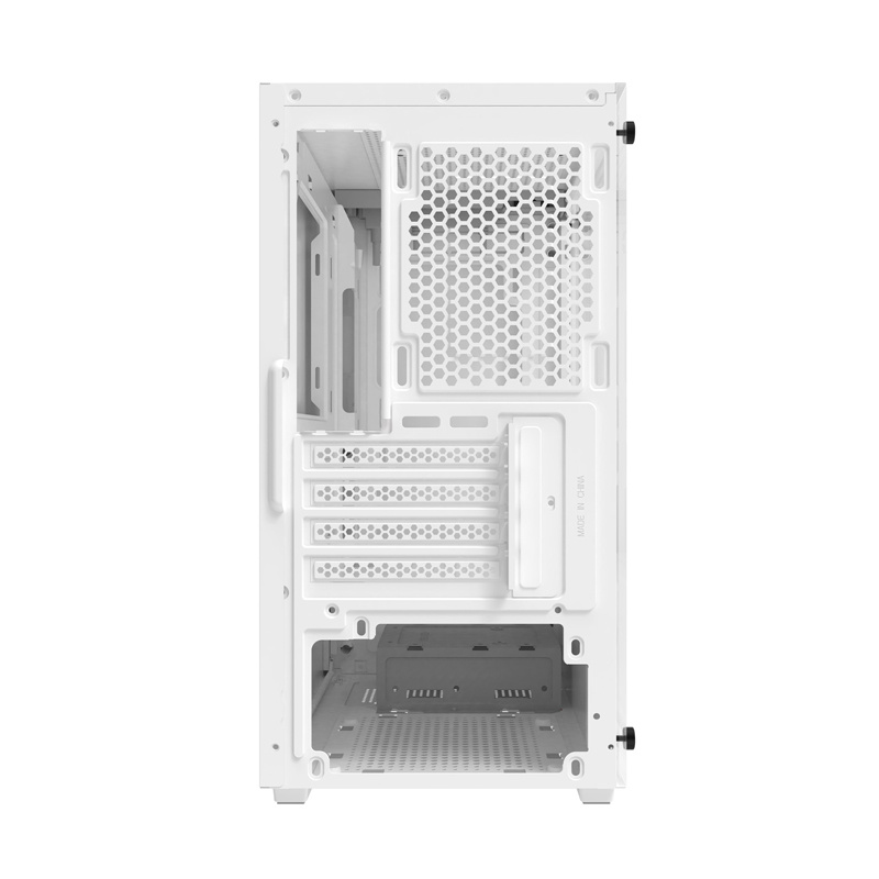 Kuti kompjuterike Darkflash M305 Mesh, M ATX, xham i temperuar, e bardhë