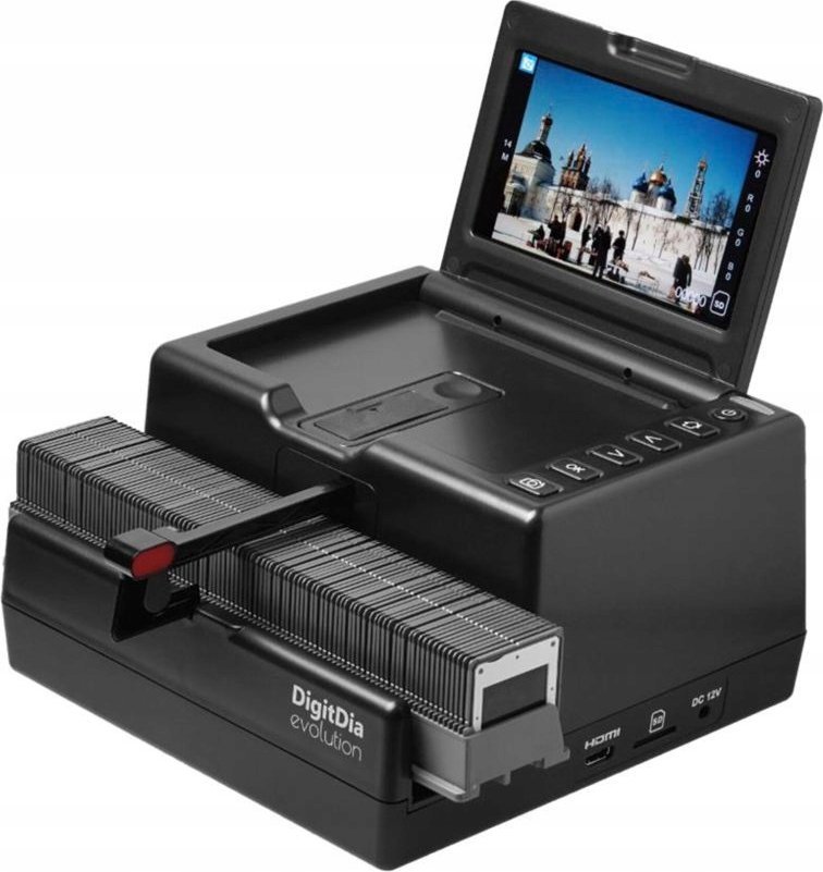 Skaner filmi Reflecta DigitDia Evolution, 15.3MP, ekran 7", i zi