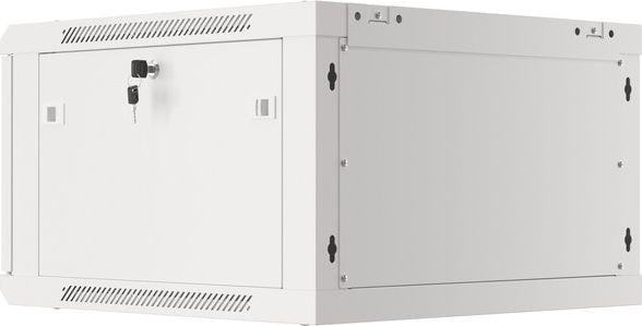 Kabinet rrjeti muror Lanberg WF01-6606-00S, 19" 6U, ngarkesë 60kg, gri