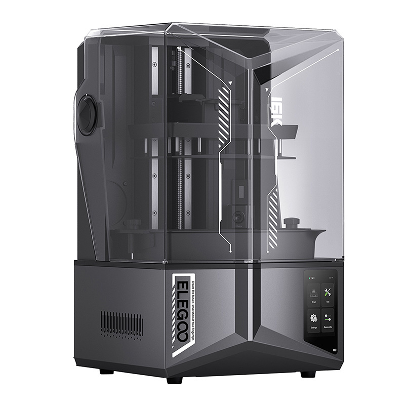 Printer 3D resinë Elegoo Saturn 4 Ultra 16K, LCD 16K, WiFi, gri