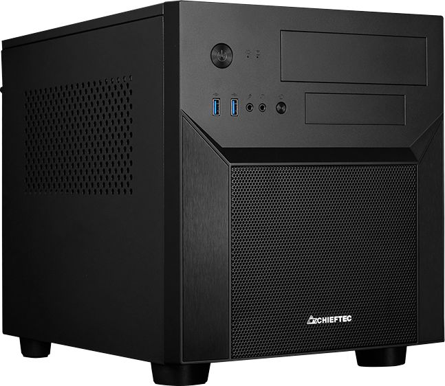 Kasë për kompjuter Chieftec Mesh ProCube CI-02B-OP, e zezë