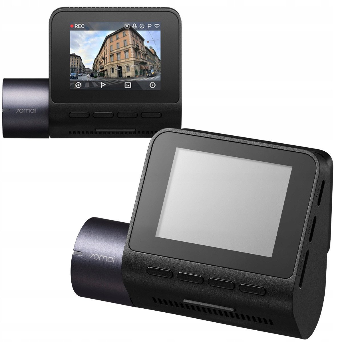 Kamerë për veturë 70mai Dash Cam A410, 1440P përpara 1080P prapa, monitorim parkimi 24 orë, gri