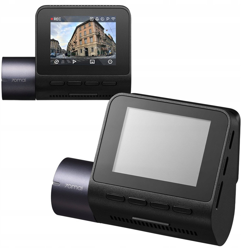 Kamerë për veturë 70mai Dash Cam A410, 1440P përpara 1080P prapa, monitorim parkimi 24 orë, gri