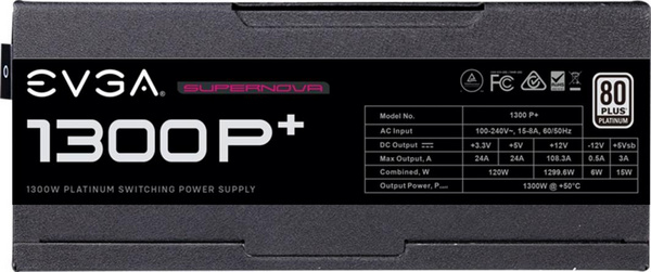 Burim energjie Evga SuperNova P+, 1300 W, i zi