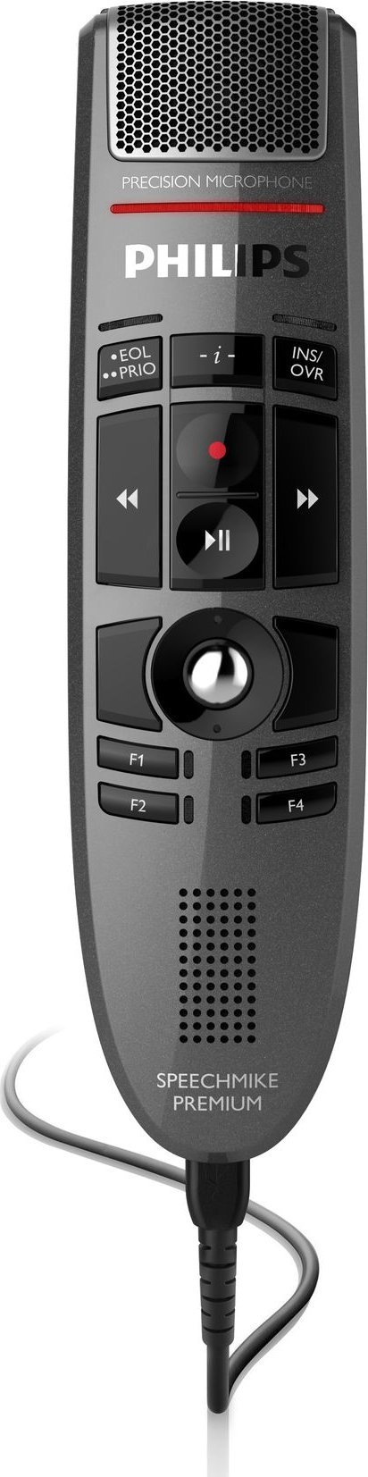 Mikrofon diktimi Philips LFH3500 SpeechMike Premium, USB, profesional