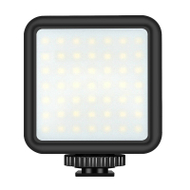 Dritë LED për kamera Puluz PU560B, RGB, bateri e integruar, e zezë