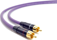 Kabllo audio Melodika RCA - RCA, 0.7m, vjollcë