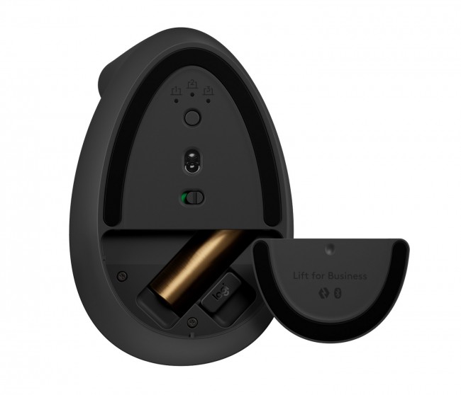 Maus wireless Logitech Lift, për majtakë, grafit