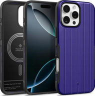 Mbulesë telefoni Spigen Caseology Dual Grip MagSafe, për iPhone 16 Pro, dy shtresa mbrojtëse, blu kobalt