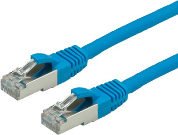 PatchCord S/FTP, Kat.6, 0.5m, LSOH, niebieski  (21.99.1224)