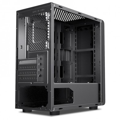 Kutia kompjuterike iBOX Passion V4 OPV4, RGB, ATX, e zezë