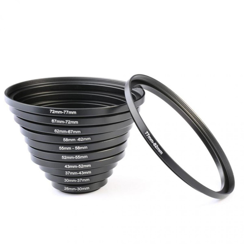 K&F 11 in 1 Step UP Ring Set