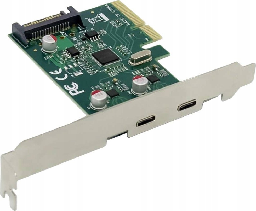 Kartë PCIe Conceptronic EMRICK, 2 porta USB 3.2 Gen 2 Type C, 10 Gbps