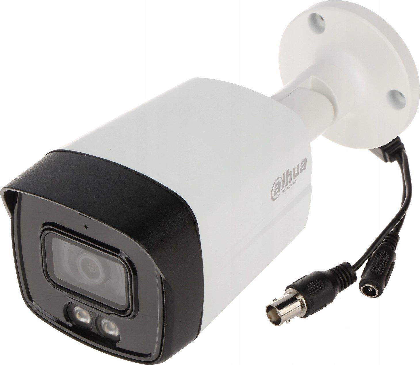 Надворешна камера Dahua HAC-HFW1200TLM-IL-a-0280B-S6, 2MP, Dual Illumination 40m, IP67, бела