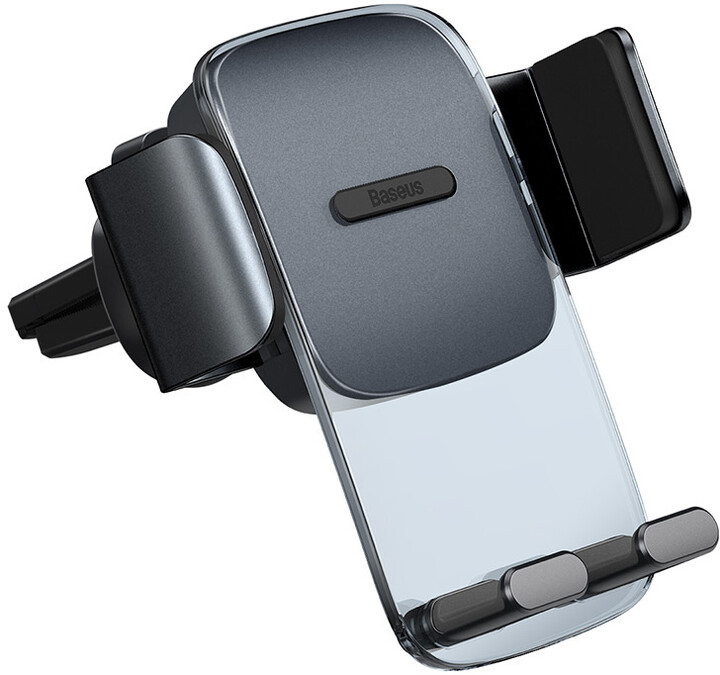 Држач за телефон заавтомобил Baseus Easy Control Clamp (за вентилациона решетка), црн