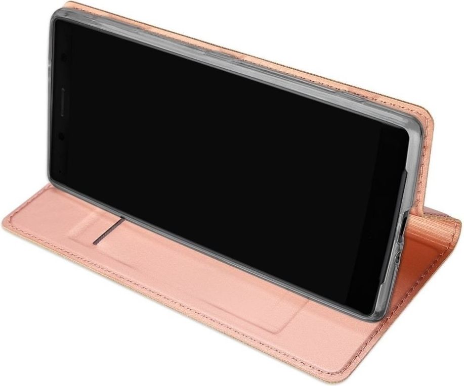 Këllëf telefoni Dux Ducis Slim Flip Wallet, për Honor 8X View 10 Lite, rozë