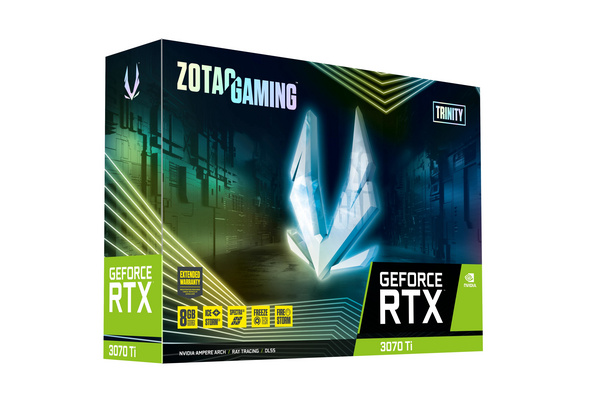 Kartelë grafike Zotac GAMING NVIDIA GeForce RTX 3070 Ti Trinity, 8GB GDDR6X