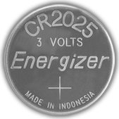 Bateri disk Energizer CR2025, 3V, paketim 2 copë, litium