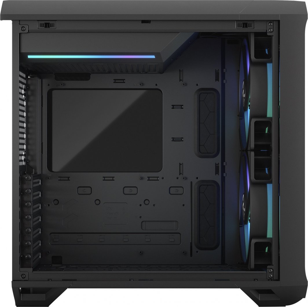 Куќиште за компјутер Fractal Design Torrent Compact RGB, Црна TG Light Tint, Midi Tower
