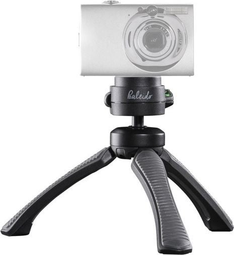 Tripod Mantona Kaleido Gaia 21406, stativ fotografik, i lehtë, i zi